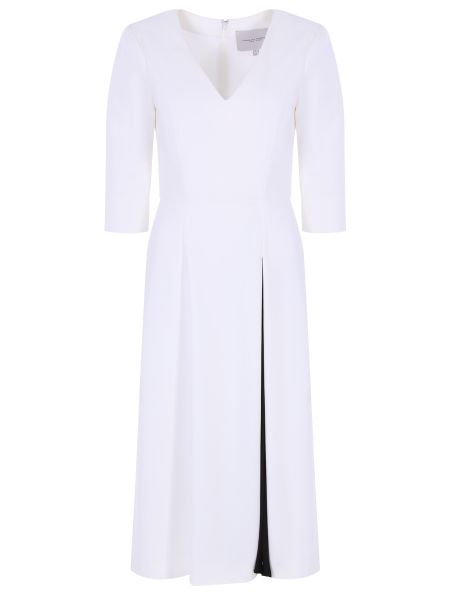 Коктейльное платье Carolina Herrera белое