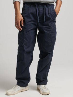 Pantalon cargo Superdry bleu