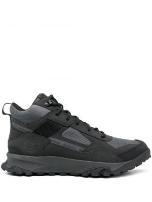 Nėriniuotos žygio batai su raišteliais Timberland juoda