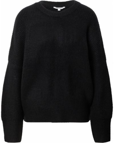 Nylonový vlnený priliehavý sveter Mbym - čierna
