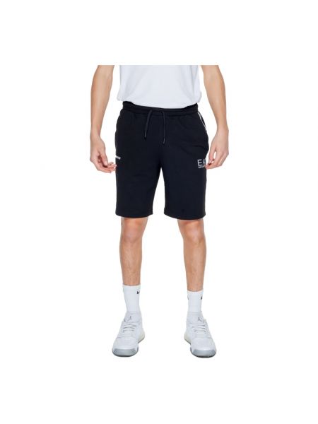 Shorts mit taschen Emporio Armani Ea7 schwarz