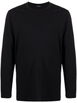 Μπλούζα με στρογγυλή λαιμόκοψη Tom Ford μαύρο