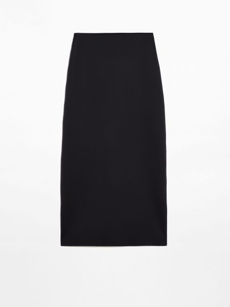 Неопреновая юбка с высокой талией Oysho черная