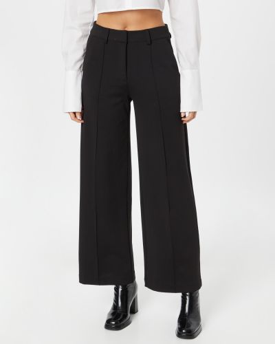 Широки панталони тип „марлен“ Ichi черно