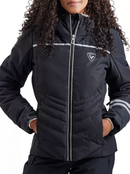 Пуховая утепленная горнолыжная куртка Rossignol черная