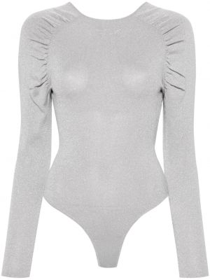 Body mit stickerei Karl Lagerfeld silber