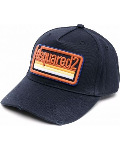 Bomull cap Dsquared2 blå