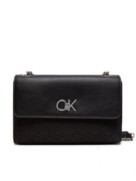 Чанта за ръка Calvin Klein черно