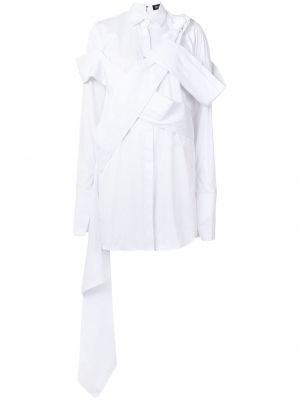 Vestido camisero Fruche blanco