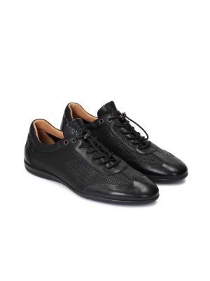 Ниски обувки с връзки Kazar черно