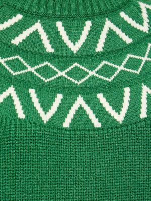 Suéter de punto Varley verde