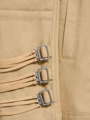 Pamučna jakna bootcut Cannari Concept bež