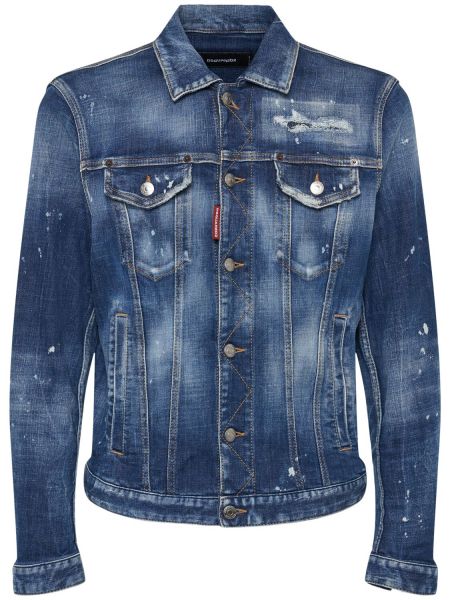 Jeansjakke Dsquared2 blå