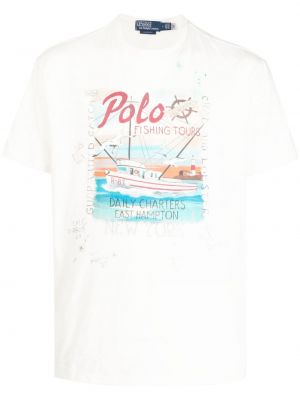 Pamut pamut pólóing nyomtatás Polo Ralph Lauren