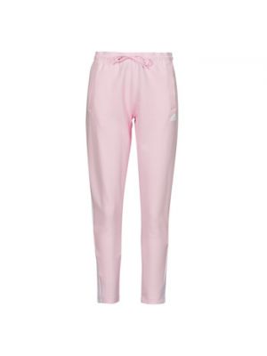 Spodnie sportowe slim fit Adidas różowe
