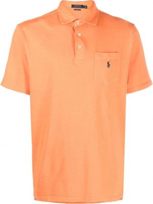 Poloskjorte Polo Ralph Lauren oransje