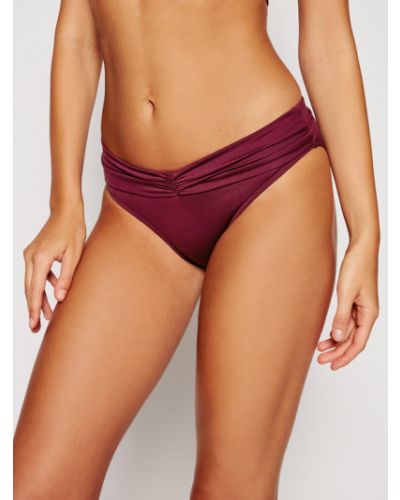 Seafolly Spodní část bikin V Band Retro 40497-065 Bordó