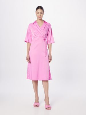 Midi obleka Sisters Point roza