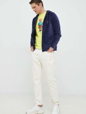 Bluza z kapturem sztruksowa Polo Ralph Lauren