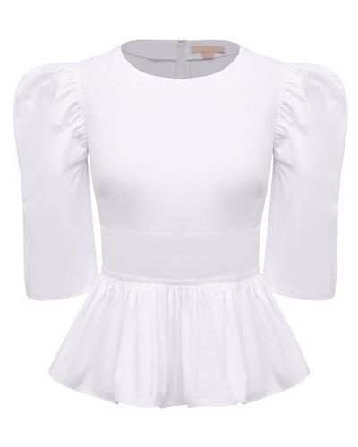 Хлопковая блузка Brock Collection - Белый