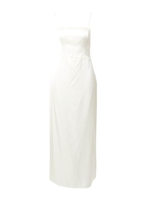 Μάξι φόρεμα Abercrombie & Fitch λευκό