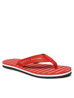 Tongs Tommy Hilfiger rouge
