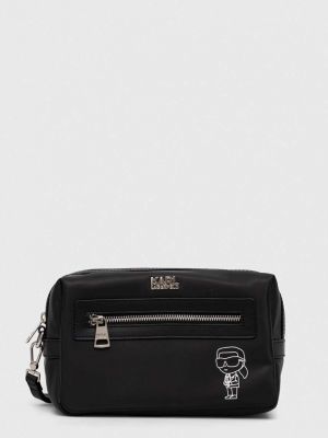 Чанта за козметика Karl Lagerfeld черно