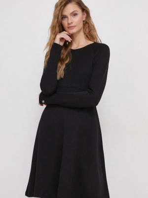 Mini šaty Tommy Hilfiger černé
