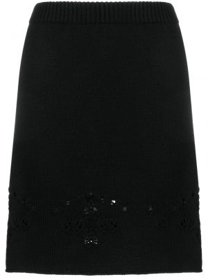 Fustă tricotate Chloé negru