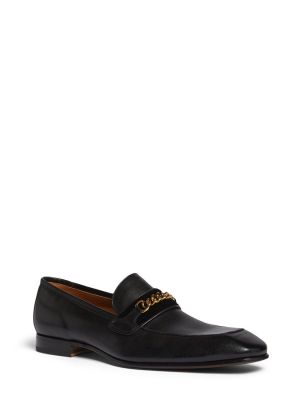 Pantofi loafer din piele Tom Ford negru