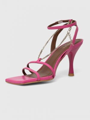 Kožne sandale Alohas ružičasta