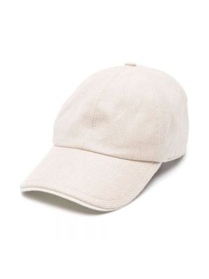 Biała czapka z daszkiem Eleventy