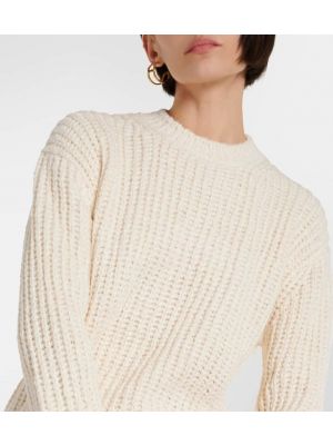 Šilkinis megztinis Loro Piana smėlinė