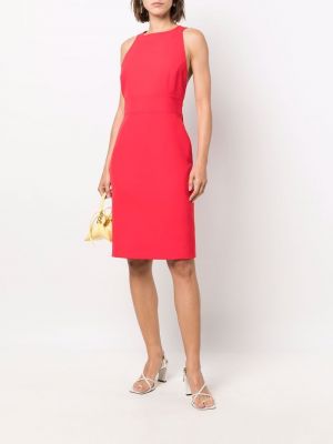 Červené šaty bez rukávů Boutique Moschino