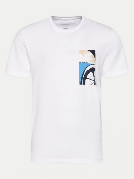 T-shirt Pierre Cardin blanc