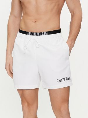 Pantaloni scurți Calvin Klein Swimwear alb