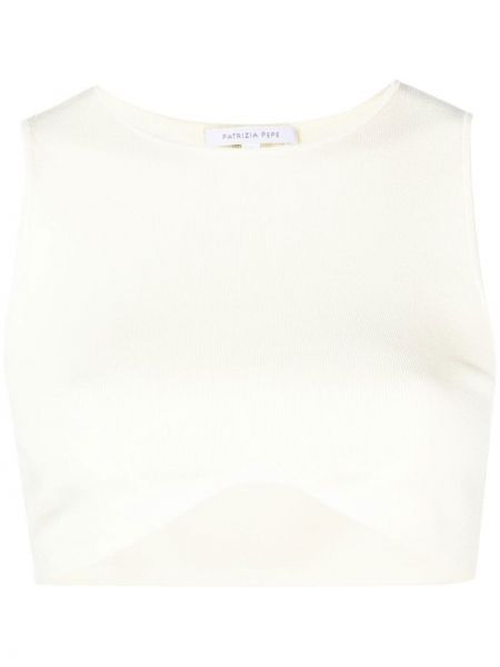 Crop top Patrizia Pepe gul