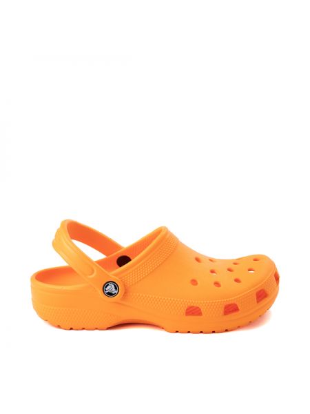 Мюли Crocs оранжевые