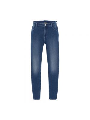 Niebieskie jeansy skinny z kieszeniami Timberland