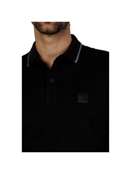 Poloshirt mit kurzen ärmeln Boss schwarz