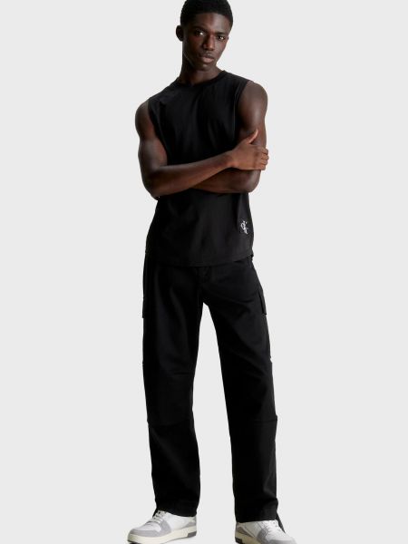 Черные брюки карго Calvin Klein Jeans