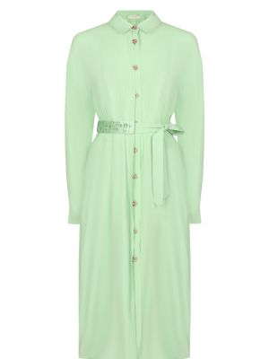 Платье-рубашка Ereda зеленое