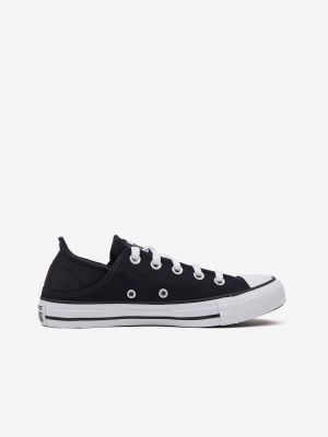 Sneakers με τακούνι με μοτίβο αστέρια Converse Chuck Taylor All Star γκρι