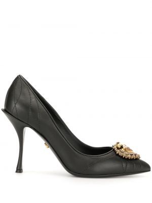 Полуотворени обувки Dolce & Gabbana черно