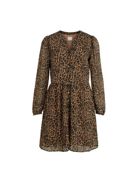 Kleid Vila braun