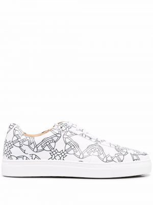 Trykt sneakers Vivienne Westwood hvit