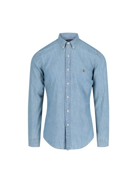 Koszula jeansowa slim fit Polo Ralph Lauren niebieska