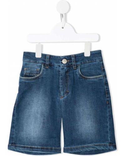 Denimshorts for piger Alviero Martini Kids blå