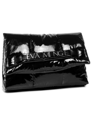 Pisemska torbica Eva Minge črna