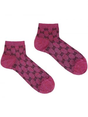 Čarape Gucci ružičasta